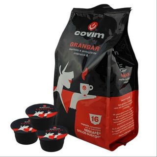 16 CAPSULES DE CAFÉ DOLCE GUSTO GRANBAR. COVIM 