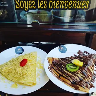  2 crêpes giga monalisa  