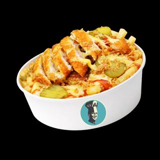 Cheese Fries Cordon bleu