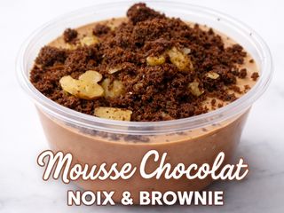 Créme dessert Chocolat noix