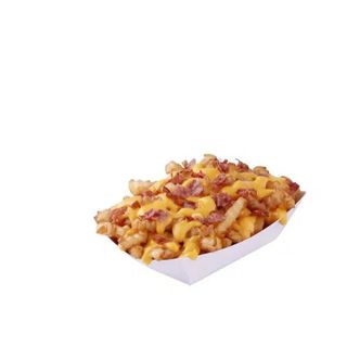 FRITES CRINKLE CHEDDAR BACON