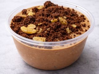 Mousse au  Chocolat brownie Noix
