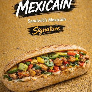Sandwich Poulet Mexicain