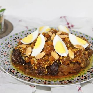 Tajine de Viande Sucré - Salé