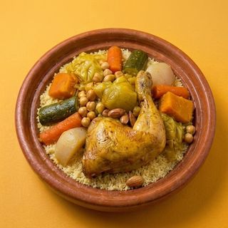 Couscous poulet aux sept légumes
