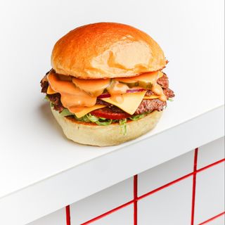 Menu Ladoze Cheeseburger Double