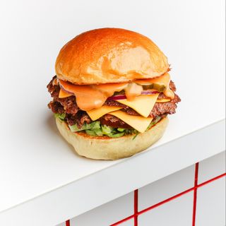 Menu Ladoze Cheeseburger Triple