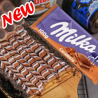 Tacos Milka caramel 