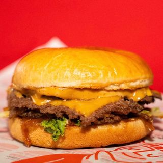 Smash burger beef
