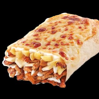 Tacos poulet gratiné