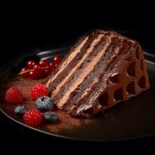 Gâteau Américain Chocolat Noir