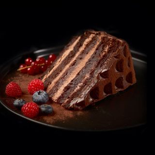 Gâteau Américain Chocolat Noir