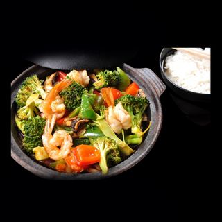 Crevettes Au Gingembre