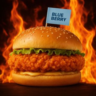 Spicy Sriracha Chicken Burger