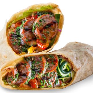 Wrap saucisse