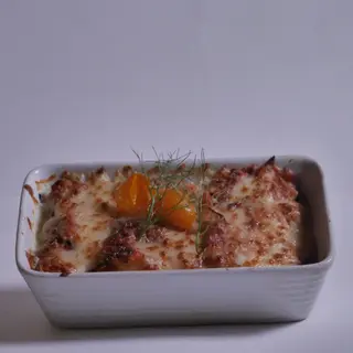 Gratins Poulet champignon