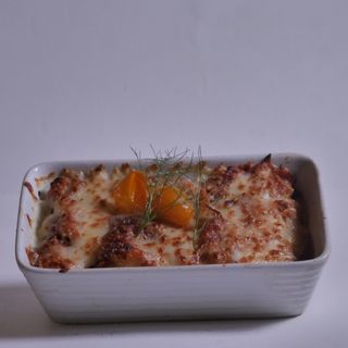 Gratins Poulet champignon