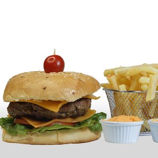 Double cheese burger