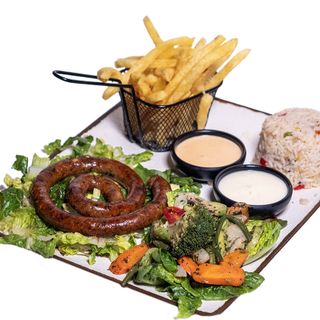 Plat saucisse de foie