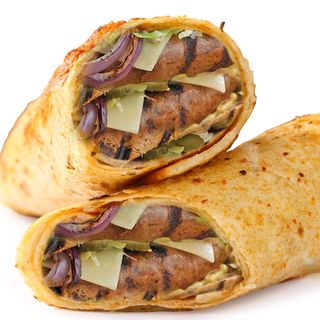 Wrap saucisse de foie