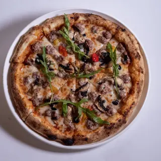 Pizza viande hache