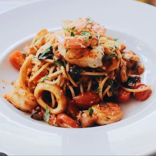 Pâtes fruits de mer 