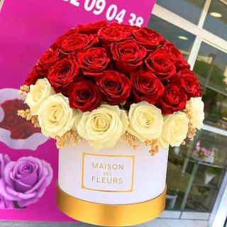 Boîte D’amour Rouge & Blanche