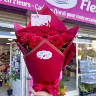 Mini Bouquet Elegant Rouge