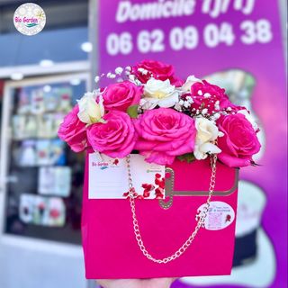 Pink rose box
