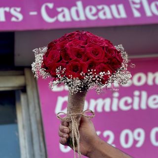 Bouquet De La Mariée Rouge