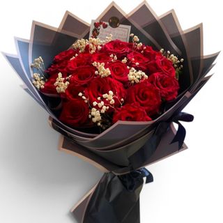 Bouquet rouge (noirj)