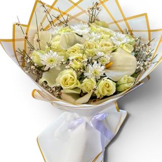 Bouquet blanc A12
