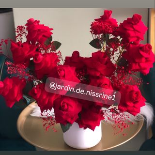 artificial red composition