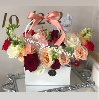 Sac avec mélange de couleurs