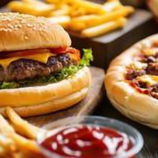 COMBO FAMILY <2> -PIZZA POULET +SANDWICH THON +CHEESE BURGER 