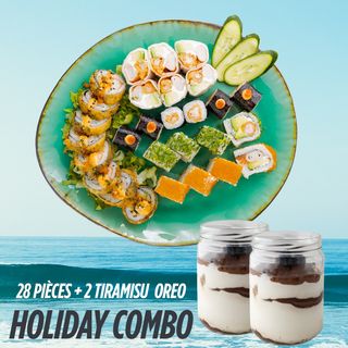 HOLIDAY COMBO (28 PIÈCES + 2 TIRAMISU OREO)