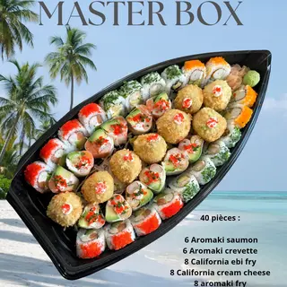 MASTER BOX (40 PIÈCES DELUXE en bateau)