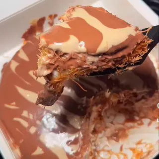 Kunafa kinder choco 