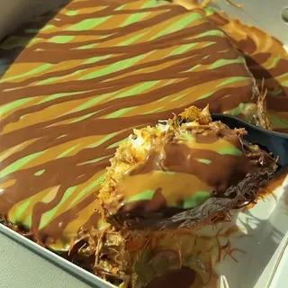 Kunafa crème 3 sauces 