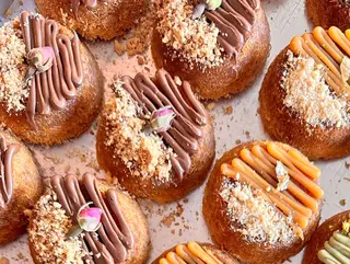 Cup kunafa nutella