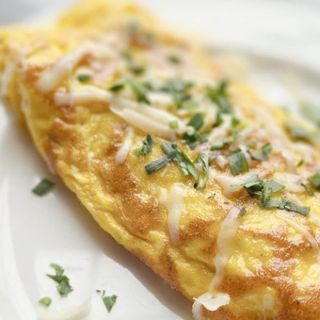Omelette au fromage 