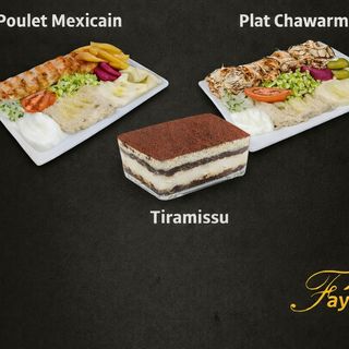 2 Plat au choix + Tiramisu Gratuit