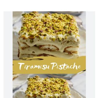 Tiramisu à la pistache