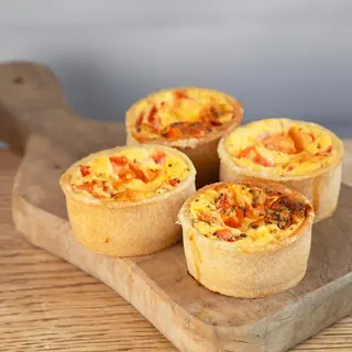 Micro quiches poulet épinards 10 pieces