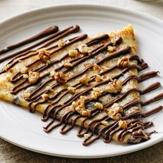 Crêpe chocolat noisette et noix