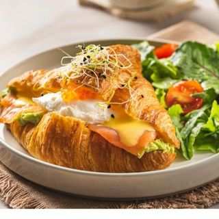 Croissant Saumon Bénédicte