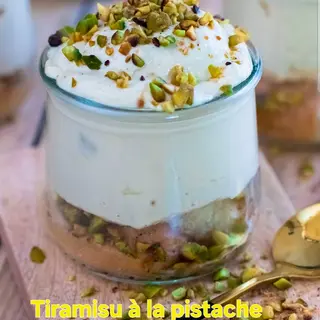 Tiramisu à la pistache