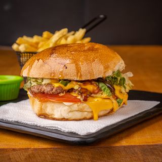 Double cheese burger 