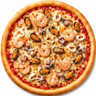 Pizza fruit de mer