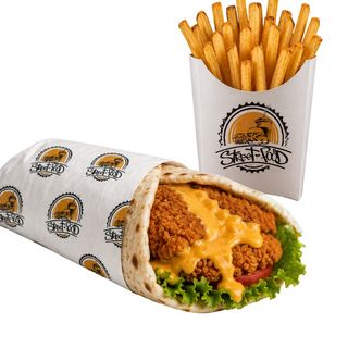CHEESE NAAN CHICKEN